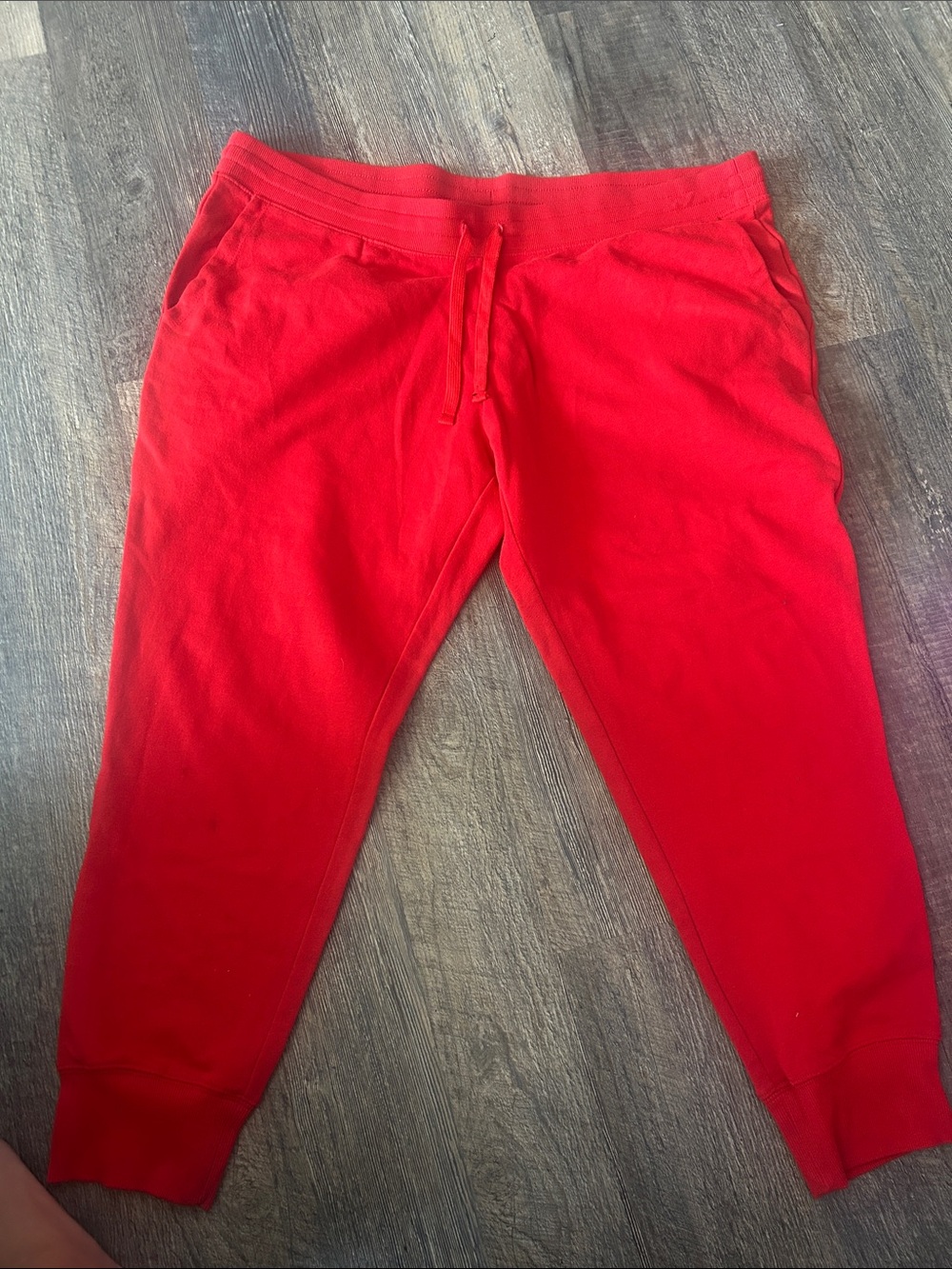 Amazon Essentials Red Jogger Track Pants
